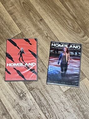 Showtime Collection Homeland Complete Seasons 6 & 7 DVD Set - Red, Black, Blue